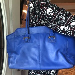 Blue coach bag